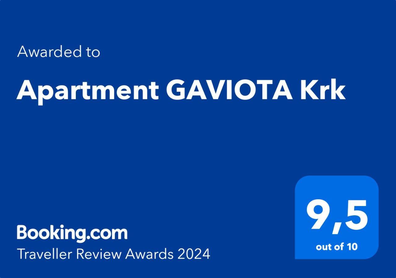 Apartment Gaviota Krk 克尔克 外观 照片
